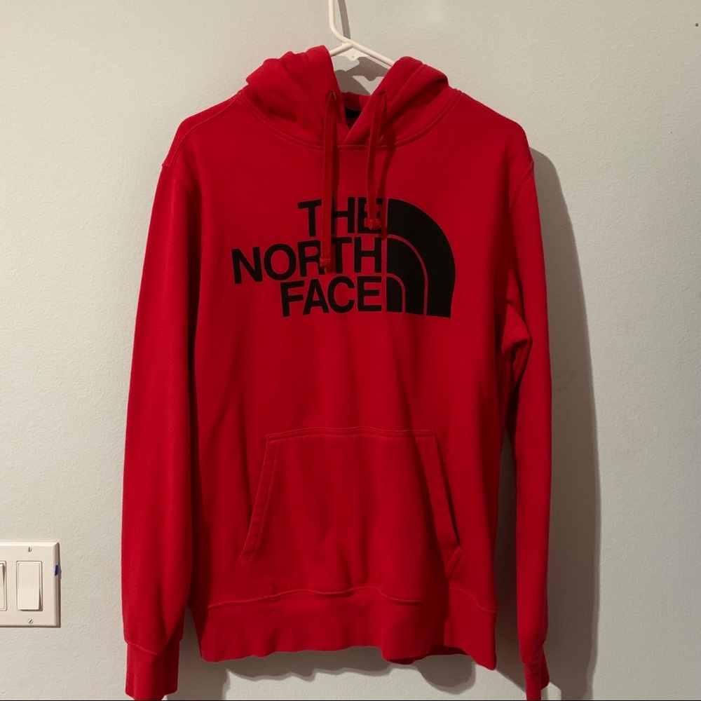 Red North Face Hoodie